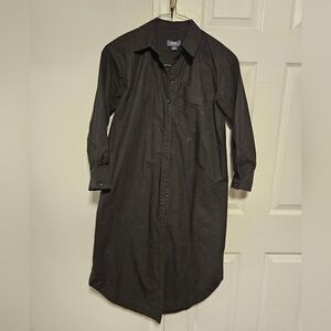 Anthropologie Maeve Black Shirt Dress